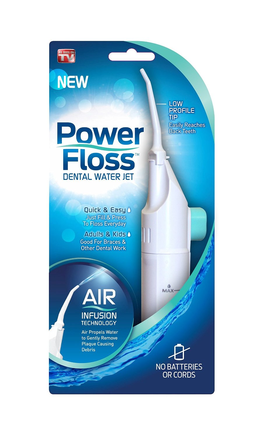 Power Floss Air Powered Dental Water Jet